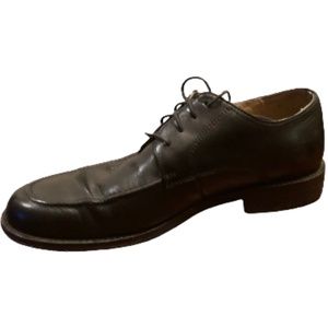 Bass & Co. Men’s Black Leather Shoes, Sz 9W